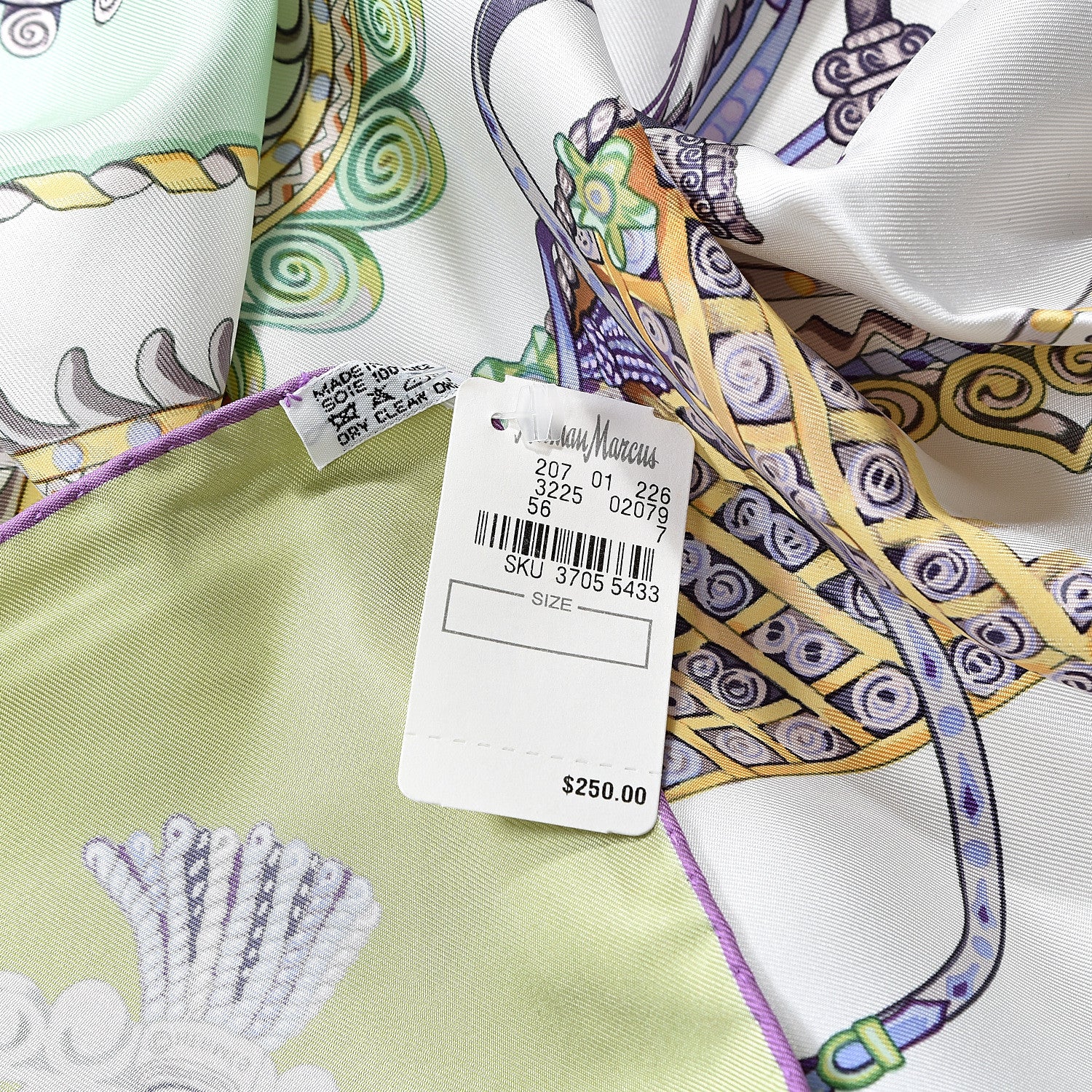 Hermes Silk Carre Paperoles Scarf 90 4 of 4