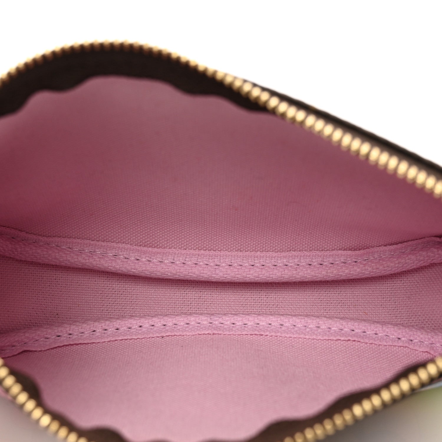 Louis Vuitton Monogram 2021 Christmas Animation Japanese Garden Mini Pochette Accessories Wisteria Pink 5 of 8