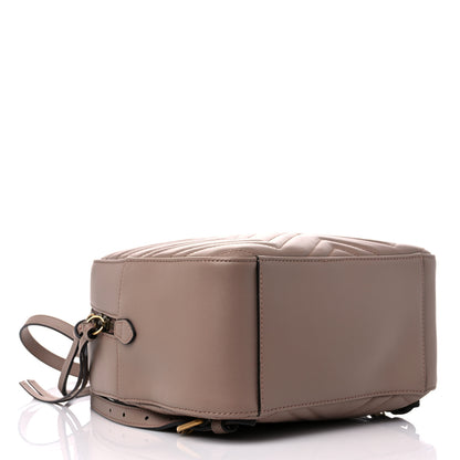 Gucci Calfskin Matelasse GG Marmont Backpack Porcelain Rose 4 of 11