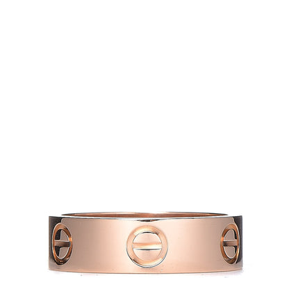 Cartier 18K Pink Gold 5.5mm LOVE Ring 54 6.75 1 of 4