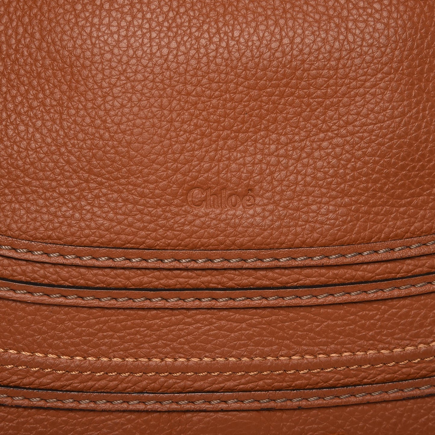 Calfskin Medium Marcie Satchel Tan