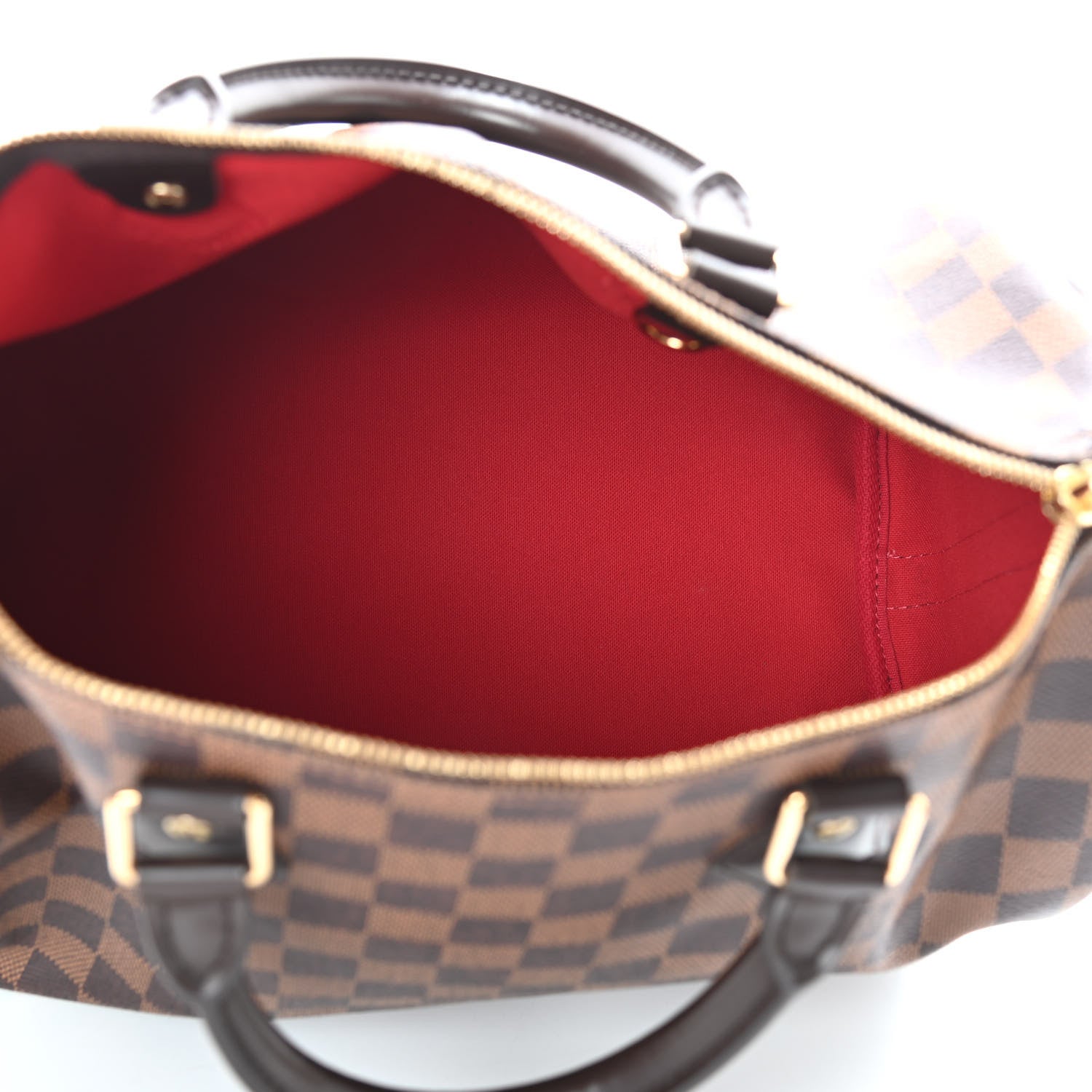 Louis Vuitton Damier Ebene Speedy Bandouliere 30 5 of 9