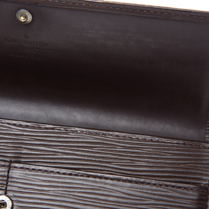 Louis Vuitton Epi Sarah Wallet Moka 6 of 9