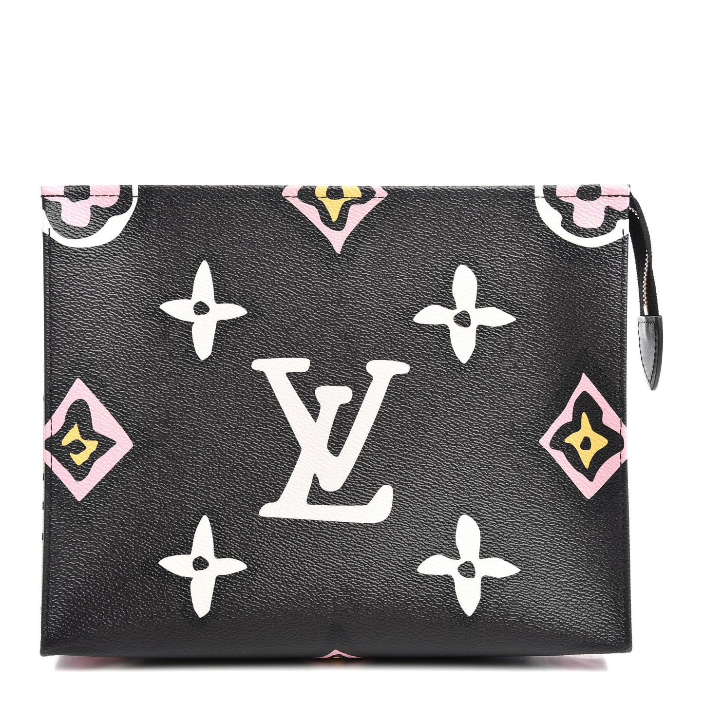 Monogram Giant Wild At Heart Toiletry Pouch 26 Black