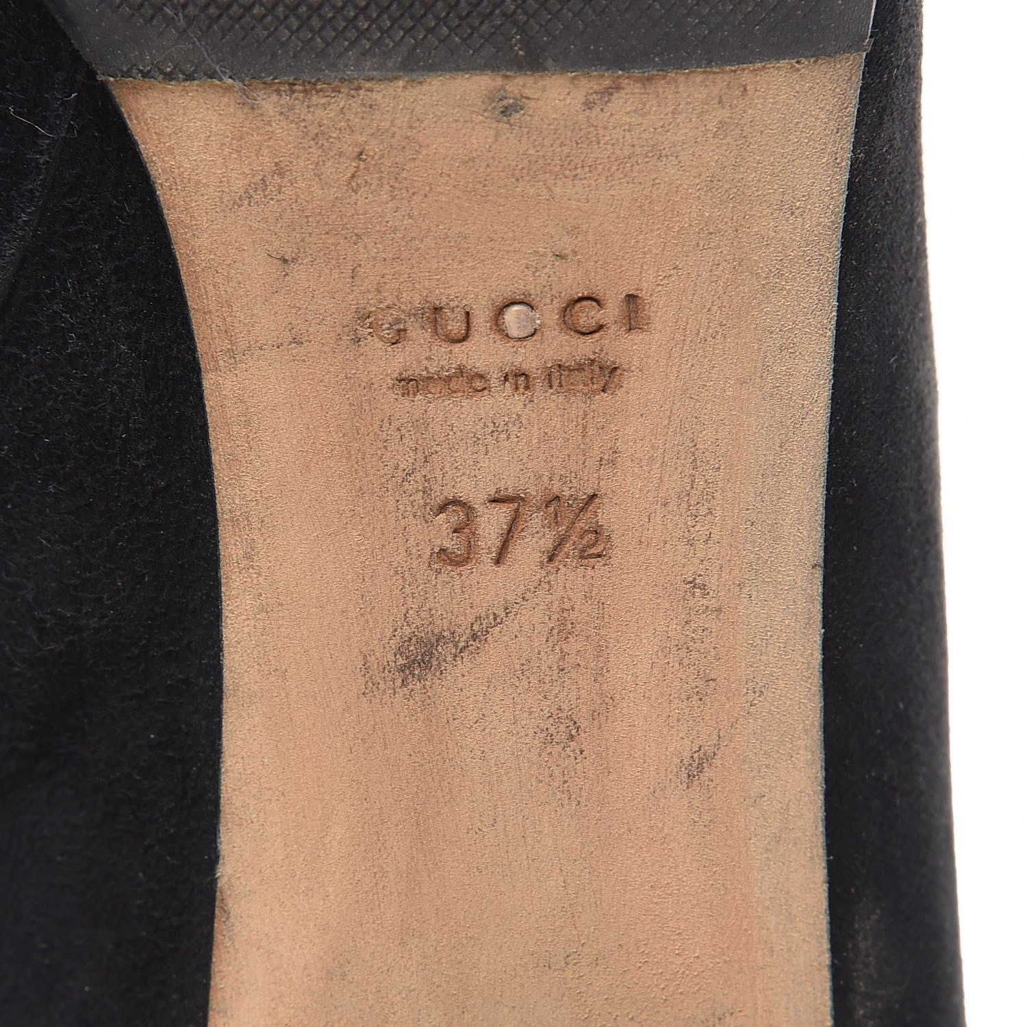Gucci Suede Ankle Boots 37.5 Black 16 of 19