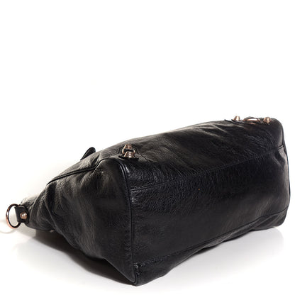 Balenciaga Agneau Giant 12 Rose Gold Hardware Velo Black 4 of 11