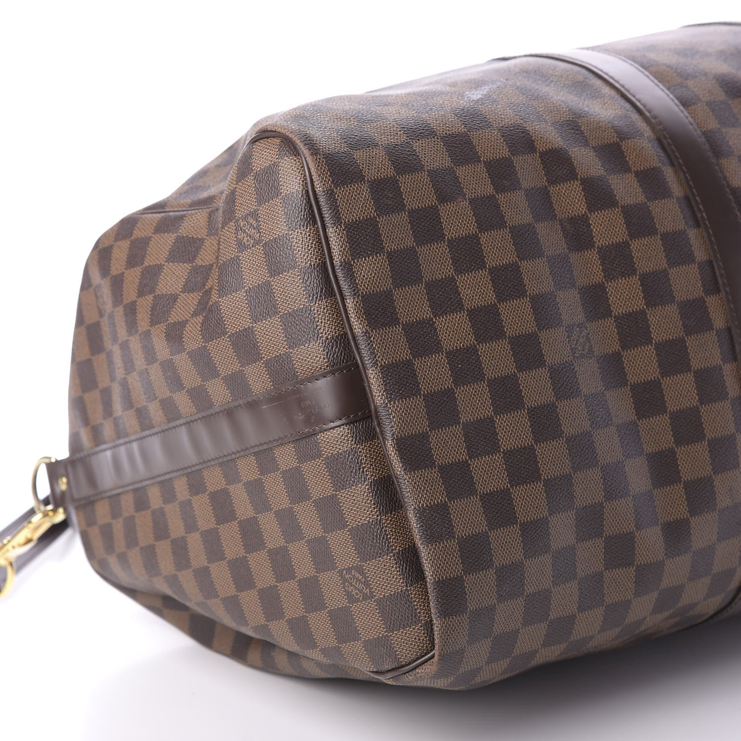 Louis Vuitton Damier Ebene Keepall Bandouliere 55 5 of 19