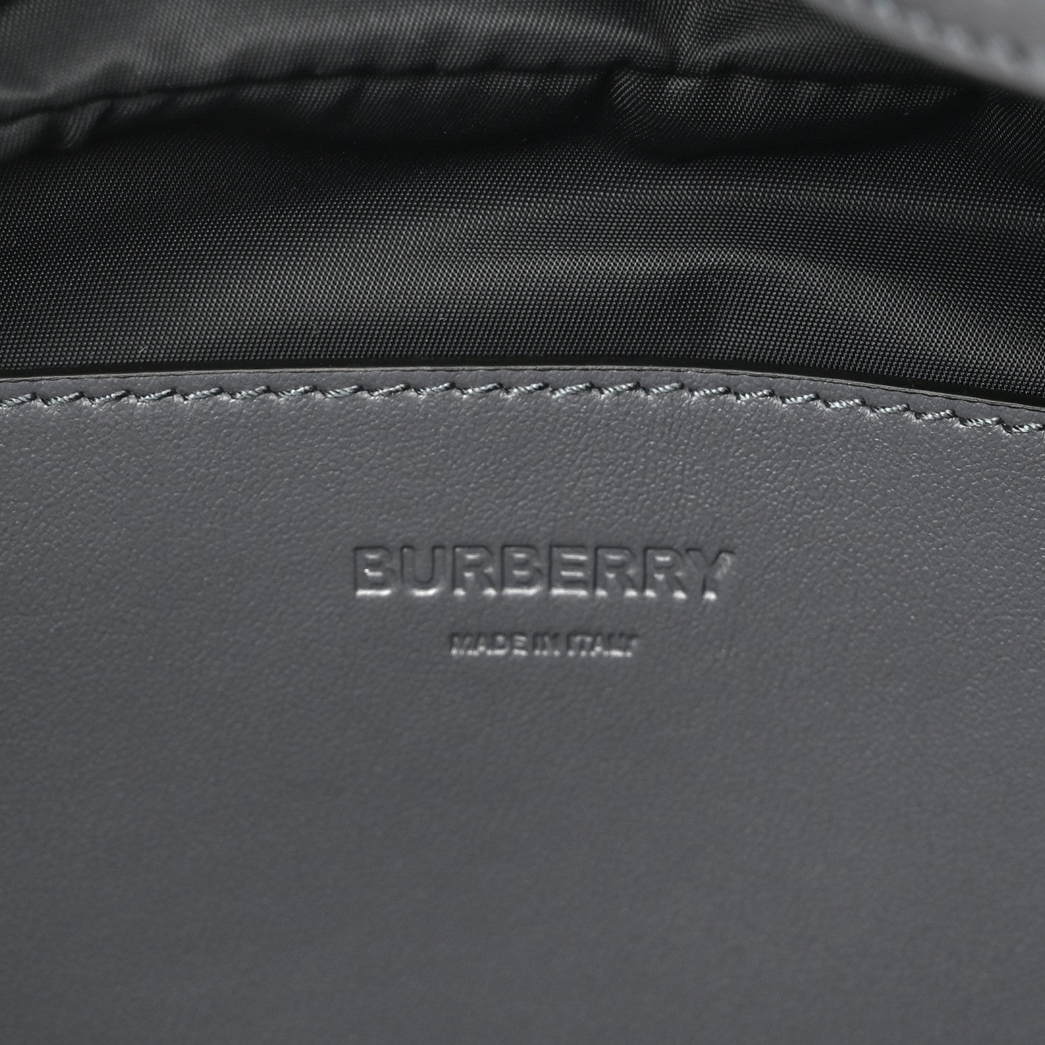 Burberry Calfskin Horseferry Print Medium Sonny Bum Bag Dark Ash Grey 5 of 8