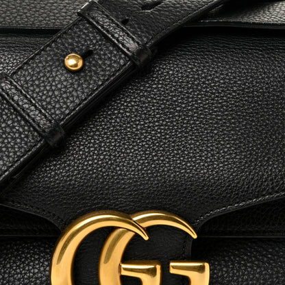 Gucci Cellarius Calfskin GG Marmont Shoulder Bag Black 8 of 19