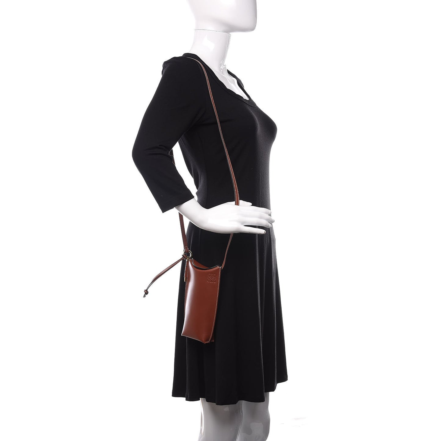 Smooth Calfskin Gate Pocket Rust