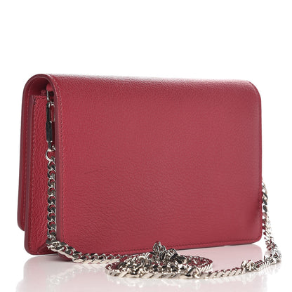 Givenchy Sugar Goatskin Pandora Chain Wallet Fuchsia 3 of 7