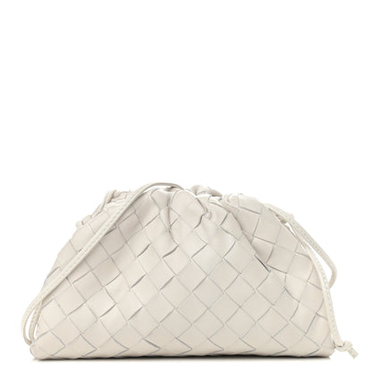 Bottega Veneta Nappa Intrecciato The Mini Pouch Chalk 1 of 10