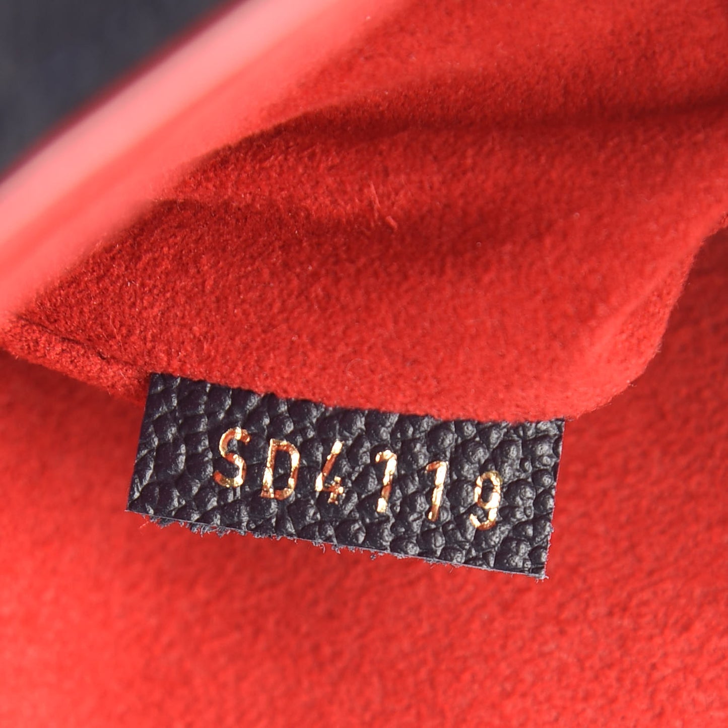 Empreinte Georges MM Marine Rouge