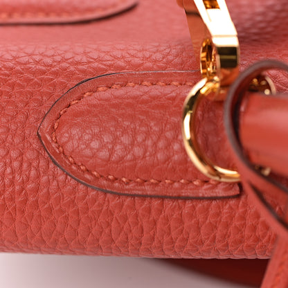 Hermes Togo Kelly Retourne 35 Vermillion 25 of 41