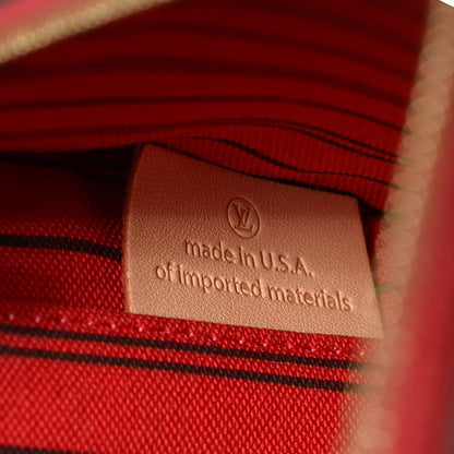 Louis Vuitton Monogram Neverfull MM GM Pochette Cherry 7 of 8