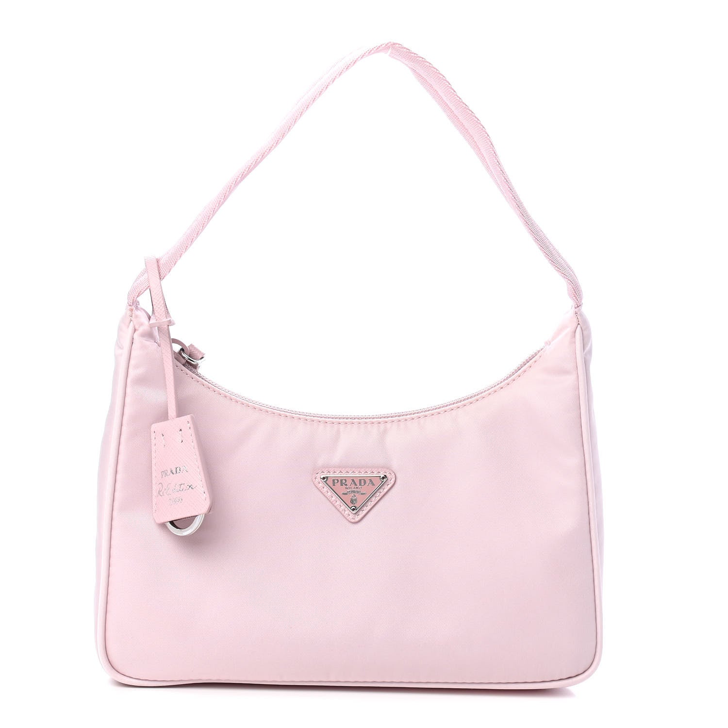 Prada Tessuto Nylon Mini Re-Edition 2000 Bag Alabastro 1 of 10