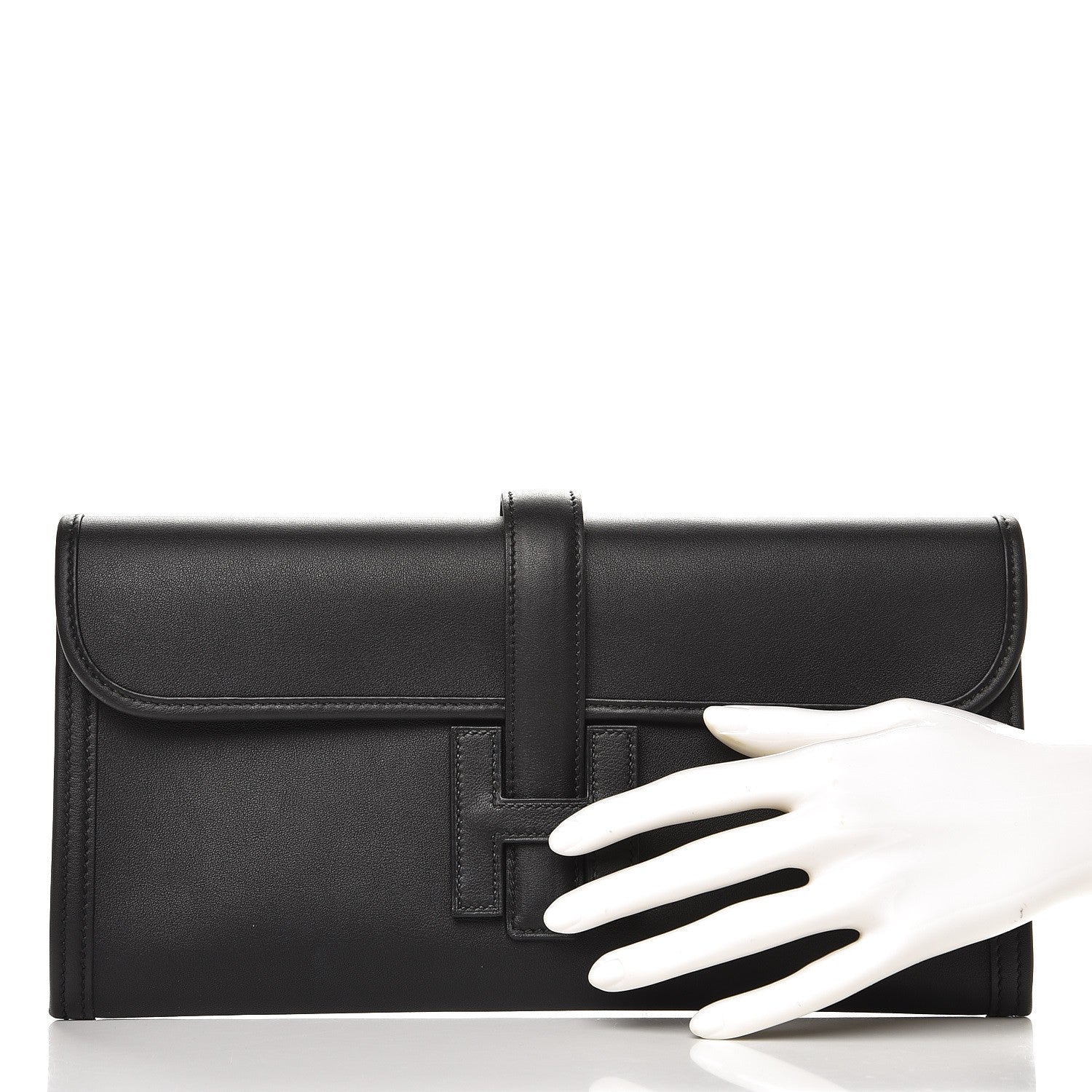 Hermes Swift Jige Elan 29 Clutch Black 2 of 8