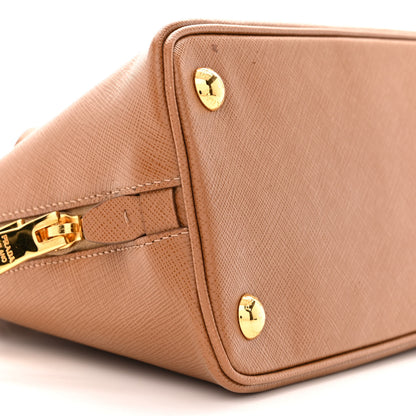 Prada Saffiano Lux Small Promenade Tote Caramel 8 of 10