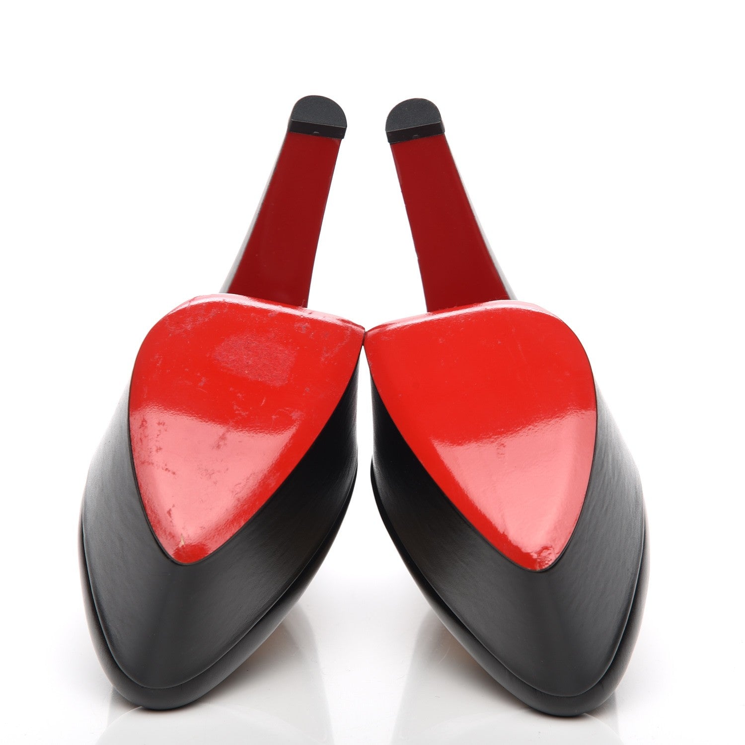 Christian Louboutin Shiny Calfskin Alta Vicky 160 Pumps 39.5 Black 5 of 7