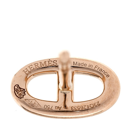 Hermes 18K Rose Gold TPM Farandole Stud Earrings 4 of 5