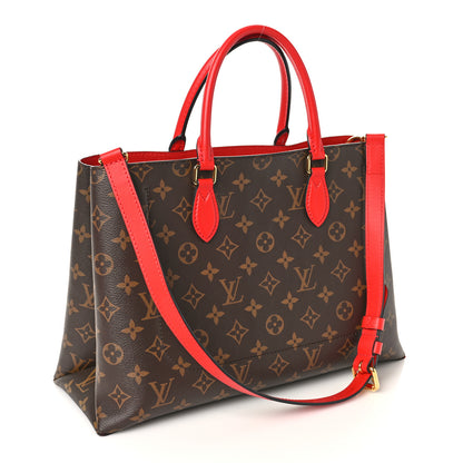 Louis Vuitton Monogram Flower Tote Coquelicot 3 of 9