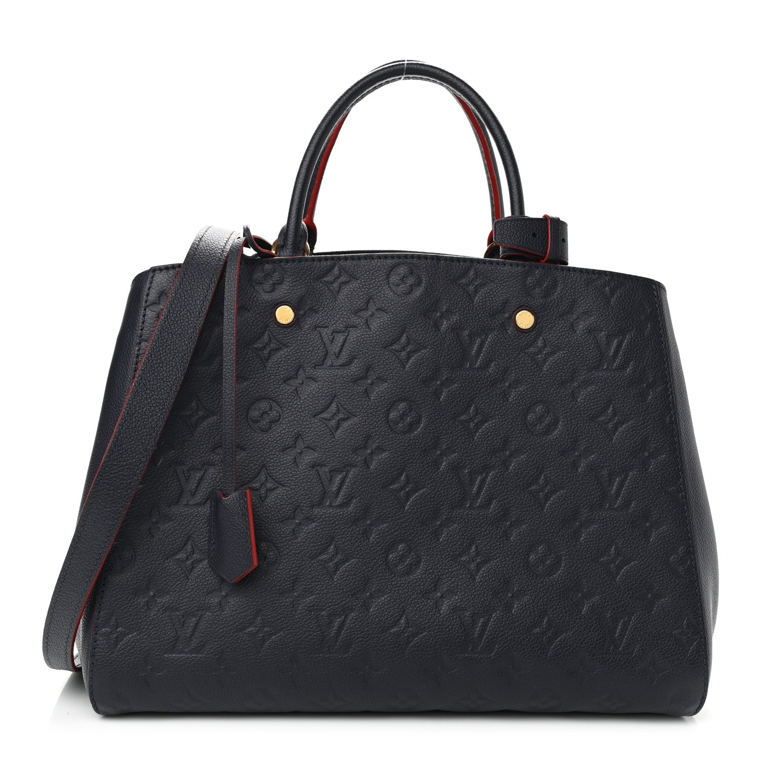Louis Vuitton Empreinte Montaigne GM Marine Rouge 1 of 9