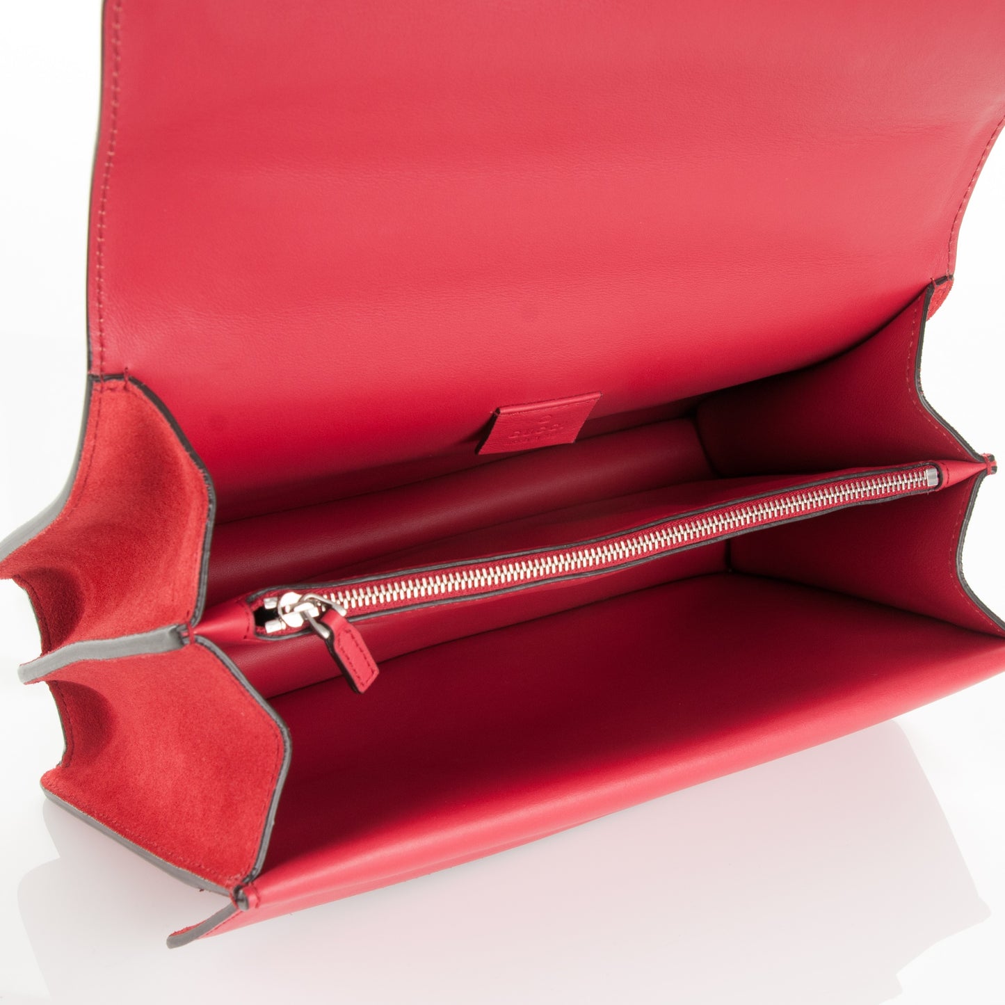 Suede Vitello Velvet Small Dionysus Shoulder Bag Vulcanic Red