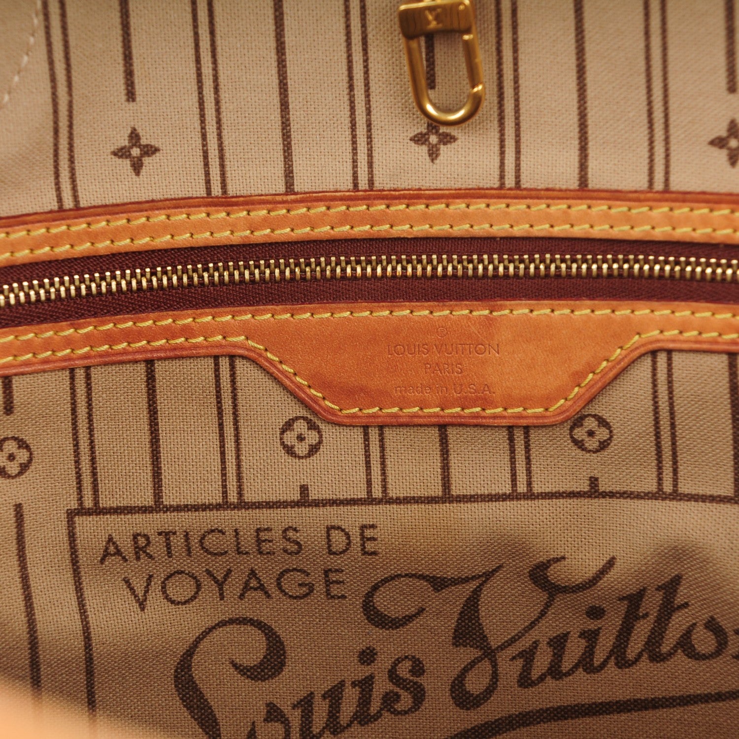 Louis Vuitton Monogram Neverfull MM 6 of 7