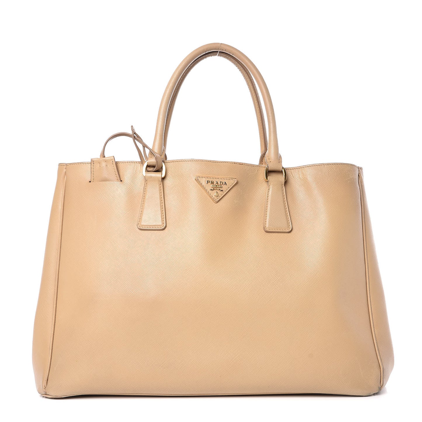 Saffiano Lux Large Tote Sabbia