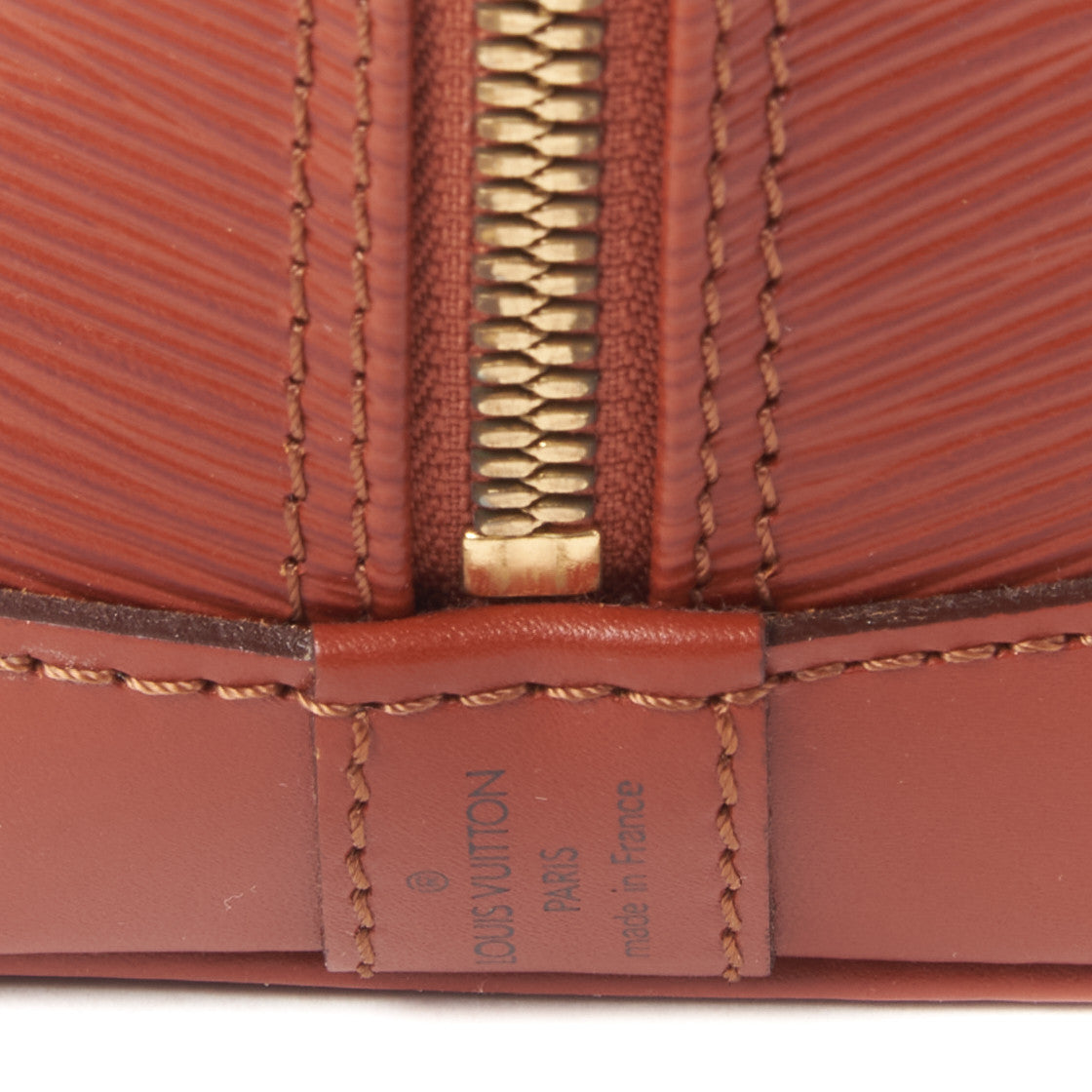 Louis Vuitton Epi Alma PM Kenyan Fawn 9 of 10