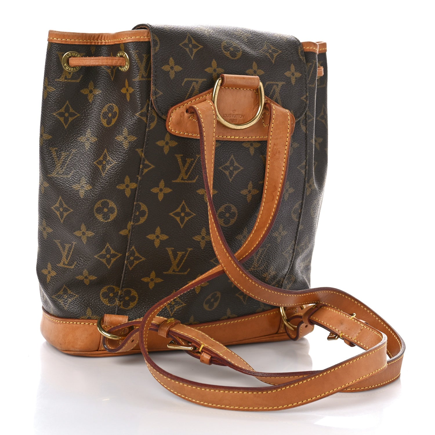 Louis Vuitton Monogram Montsouris MM Backpack 2 of 16