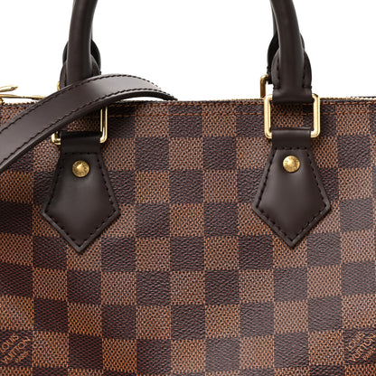 Louis Vuitton Damier Ebene Speedy Bandouliere 25 6 of 8