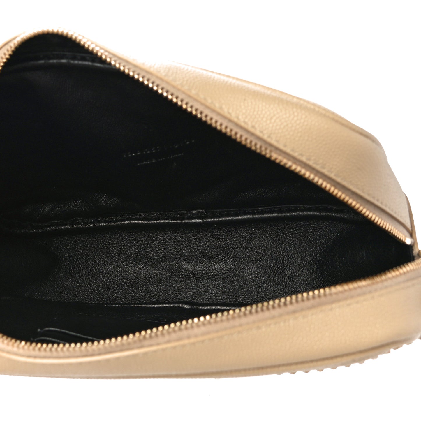 Grain De Poudre Matelasse Monogram Mini Lou Camera Bag Dark Beige