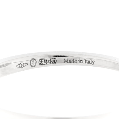 Damiani 18K White Gold Diamond Margherita Ring 58 8.25 5 of 6
