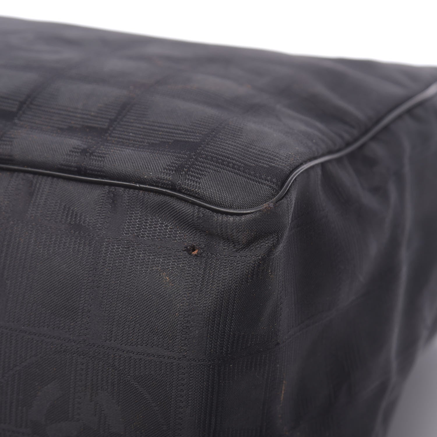 Chanel Nylon Large Travel Tote Black 14 of 15