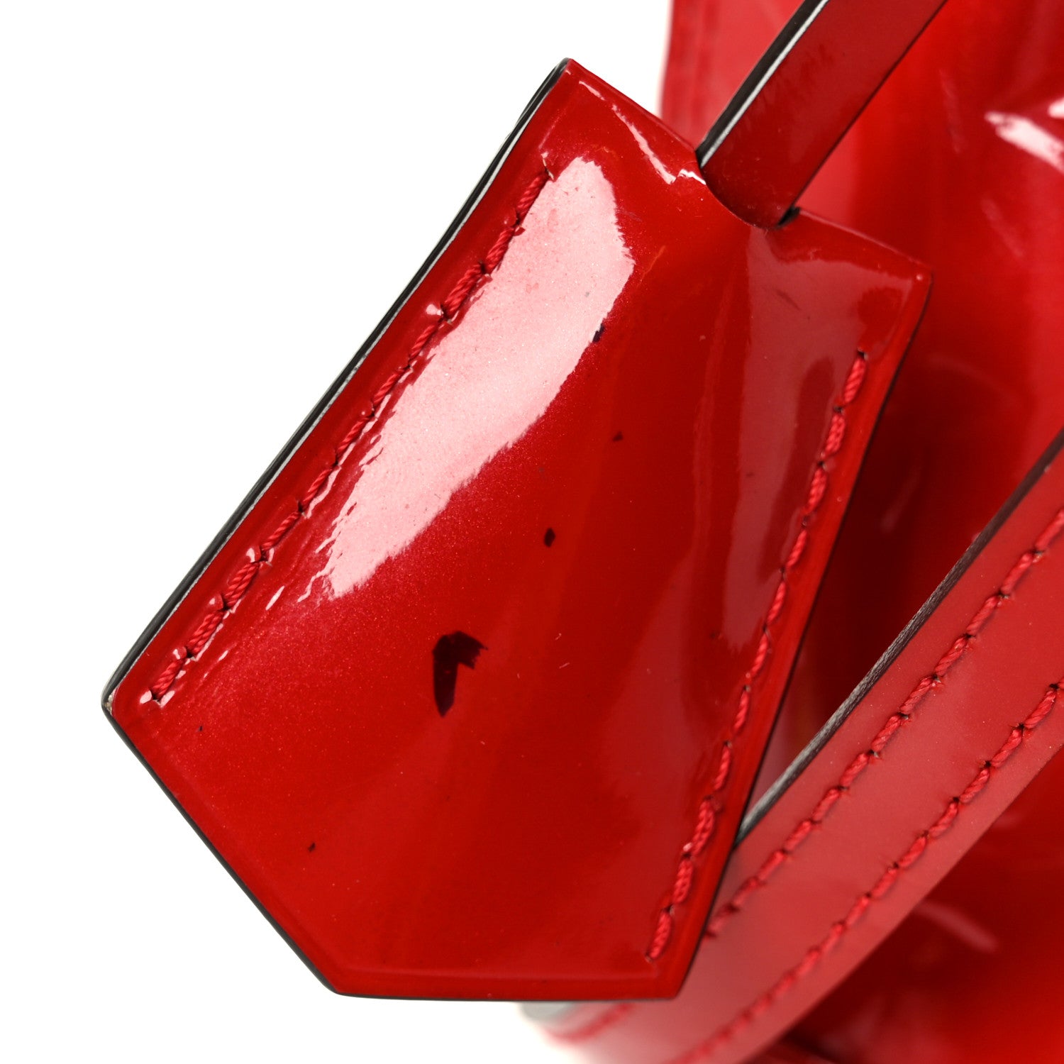Louis Vuitton Vernis Alma BB Pomme D'Amour 13 of 13