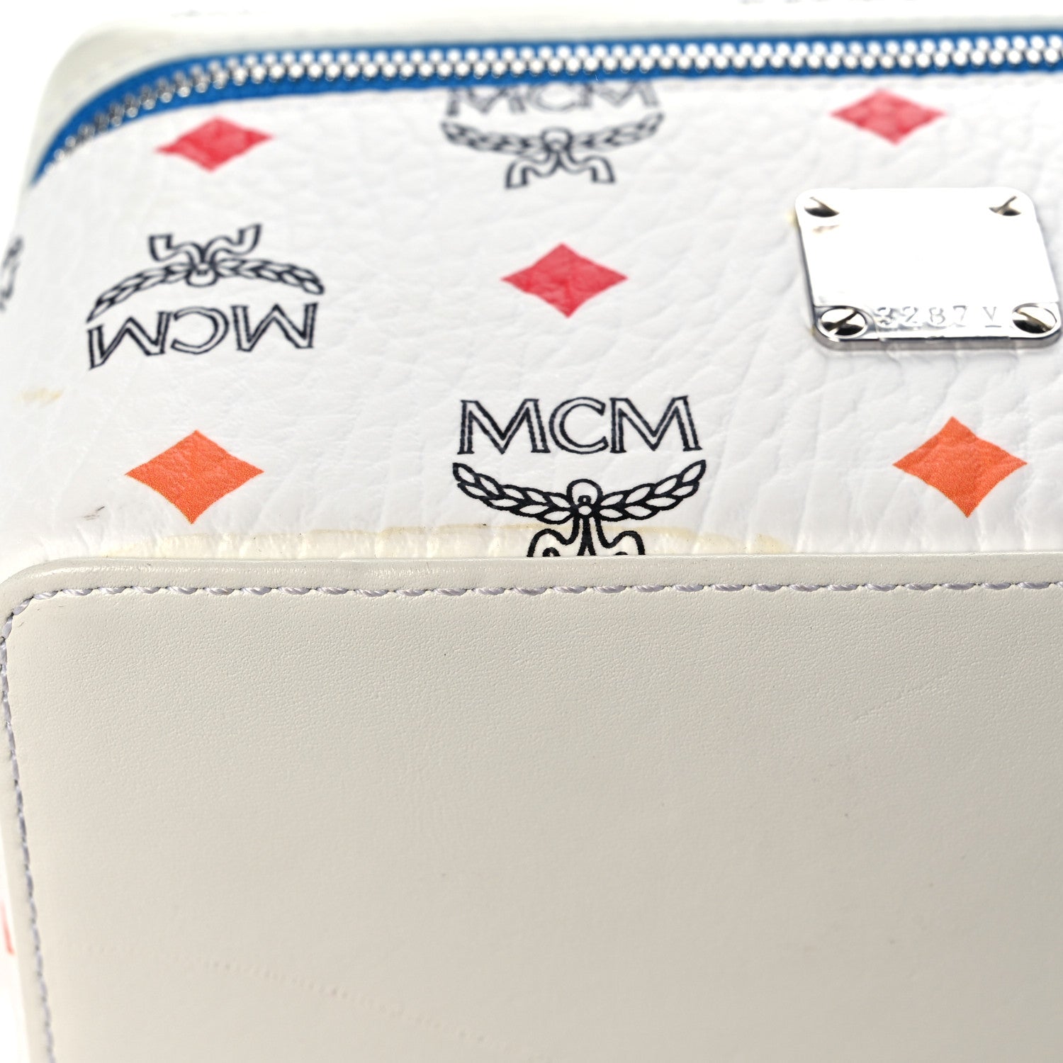 MCM Visetos Rockstar Vanity Case White 11 of 17