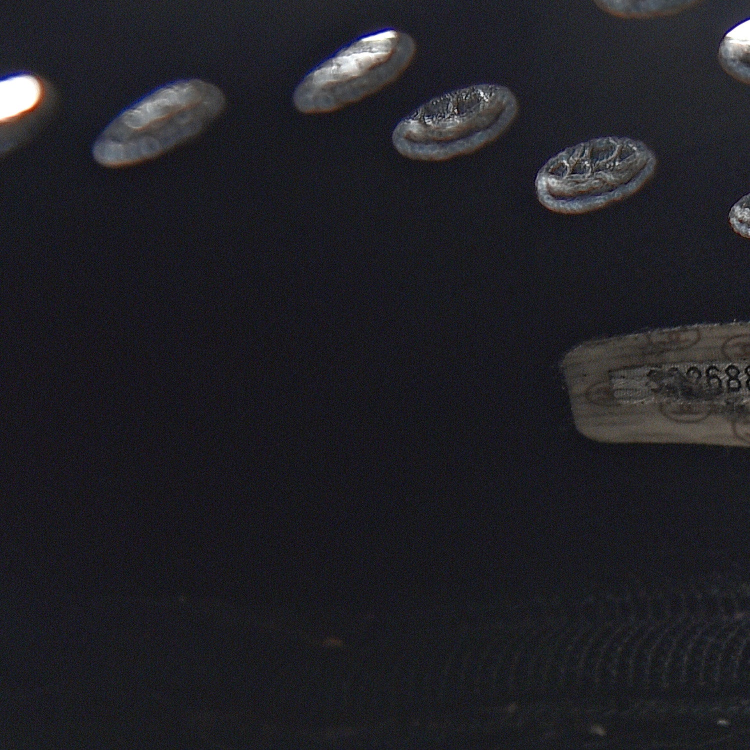 Chanel Caviar Perforated CC Tote Black 8 of 12