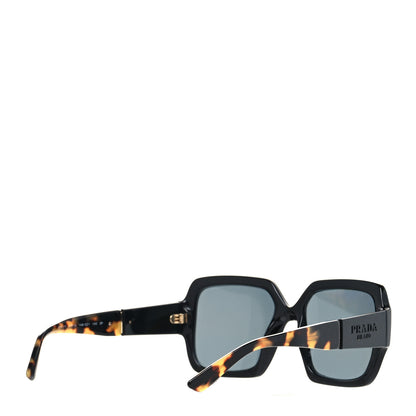 Prada Oversized Monochrome Sunglasses SPR 21X Black Tortoise 4 of 7