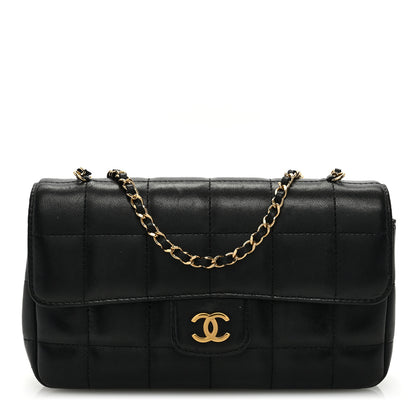 Chanel Lambskin Quilted Mini Chocolate Bar Flap Black 1 of 10