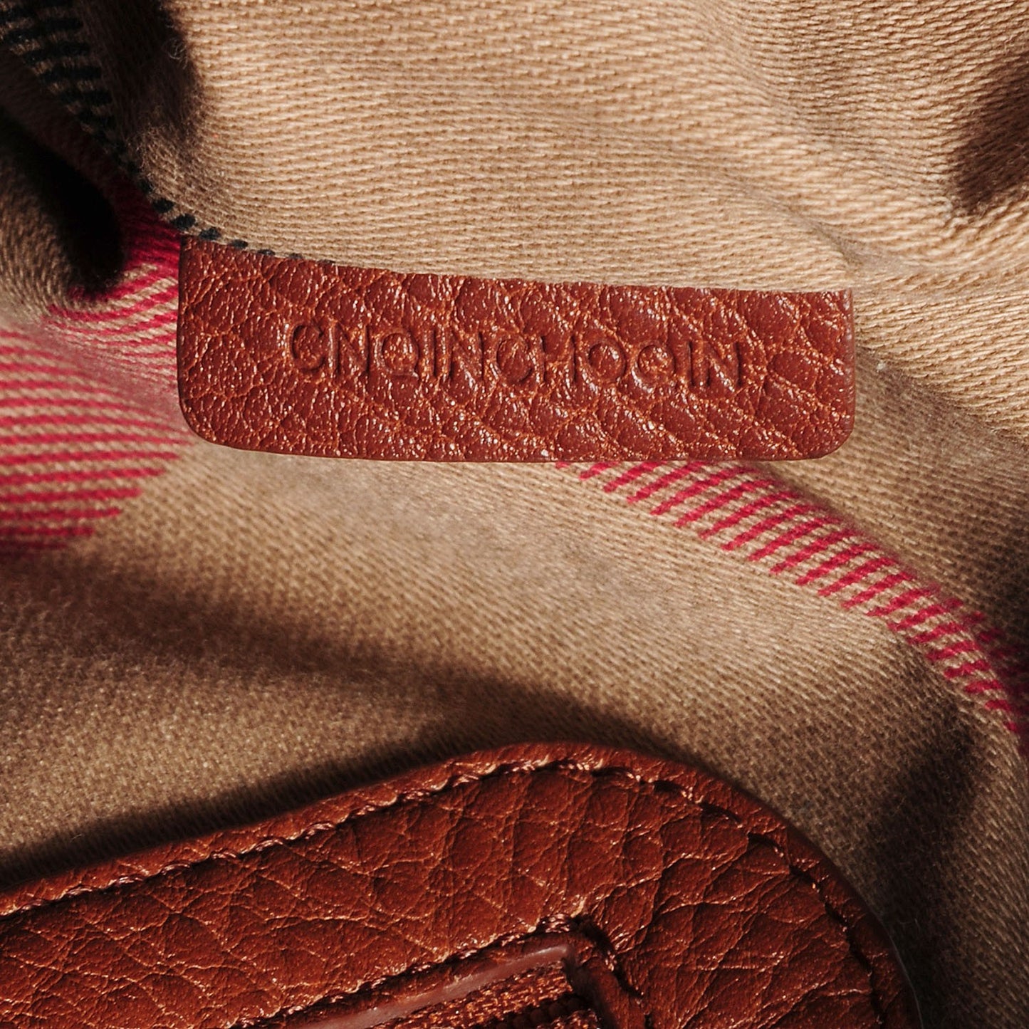 Suede Logo Tote