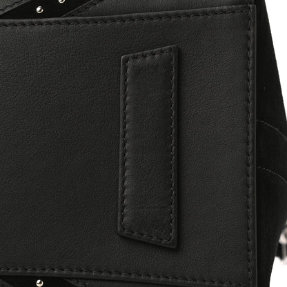 Givenchy Calfskin Suede Small Studded Chevron Antigona Black 15 of 15