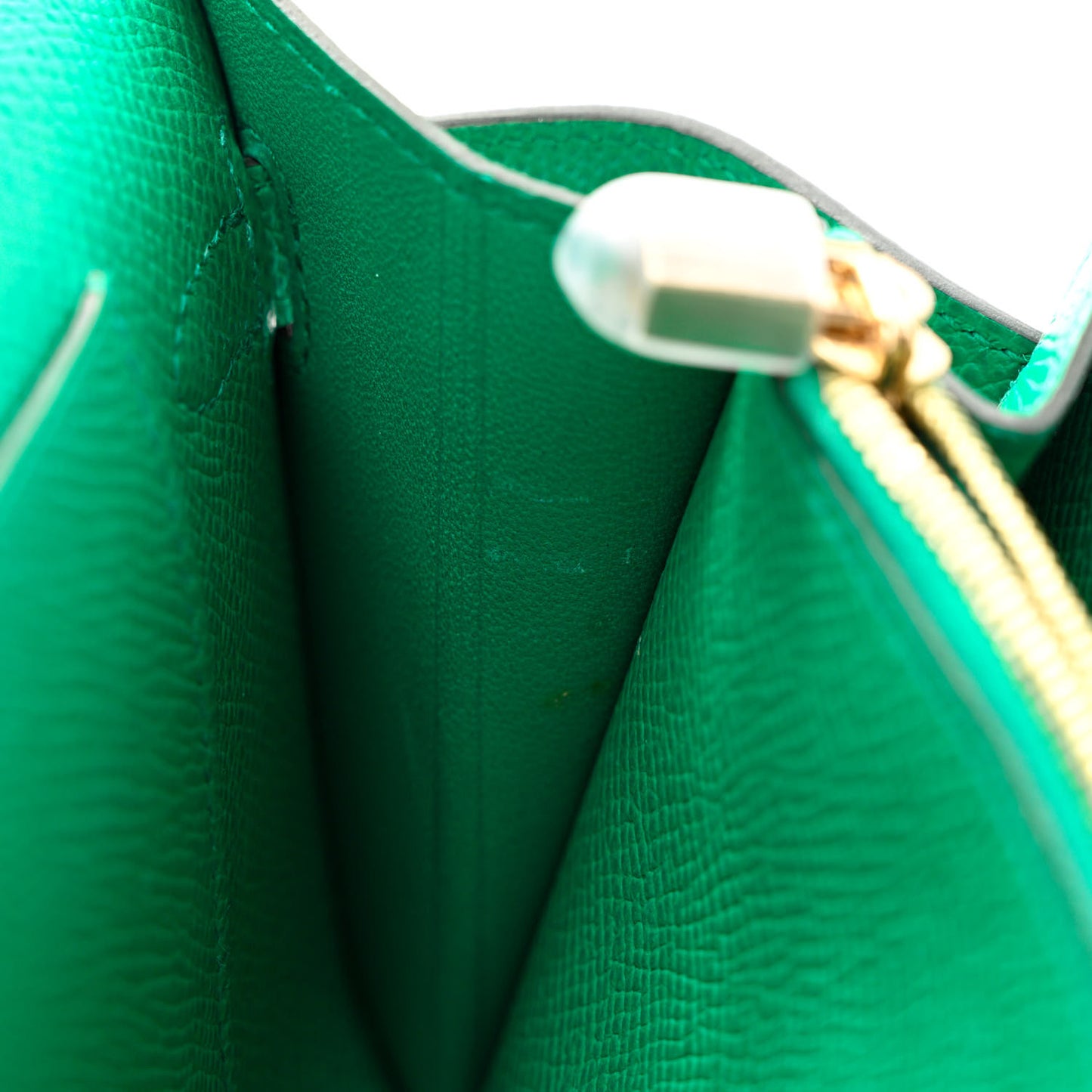 Epsom Kelly Wallet To Go Vert Jade