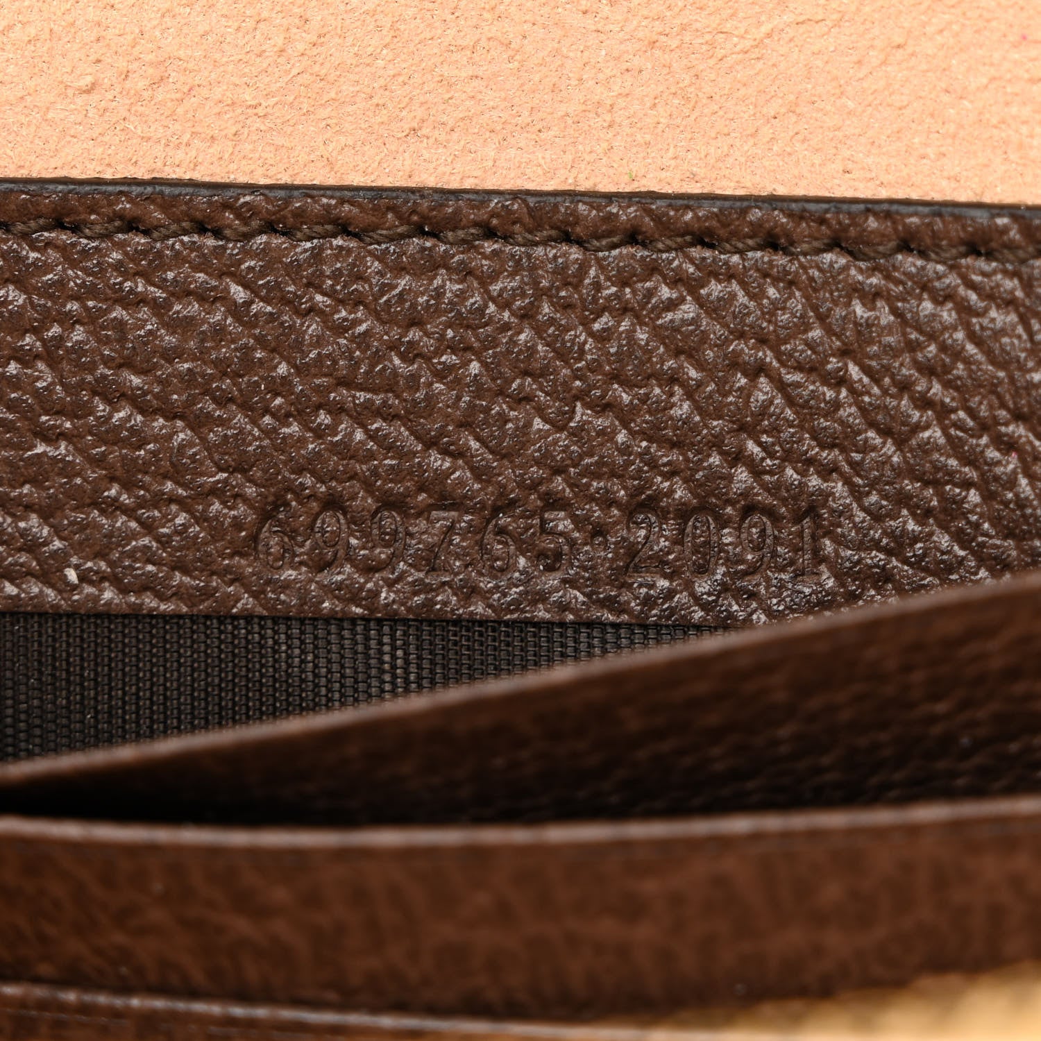 Gucci GG Supreme Monogram Web Ophidia Belt Bag 110 44 Dark Brown 7 of 11