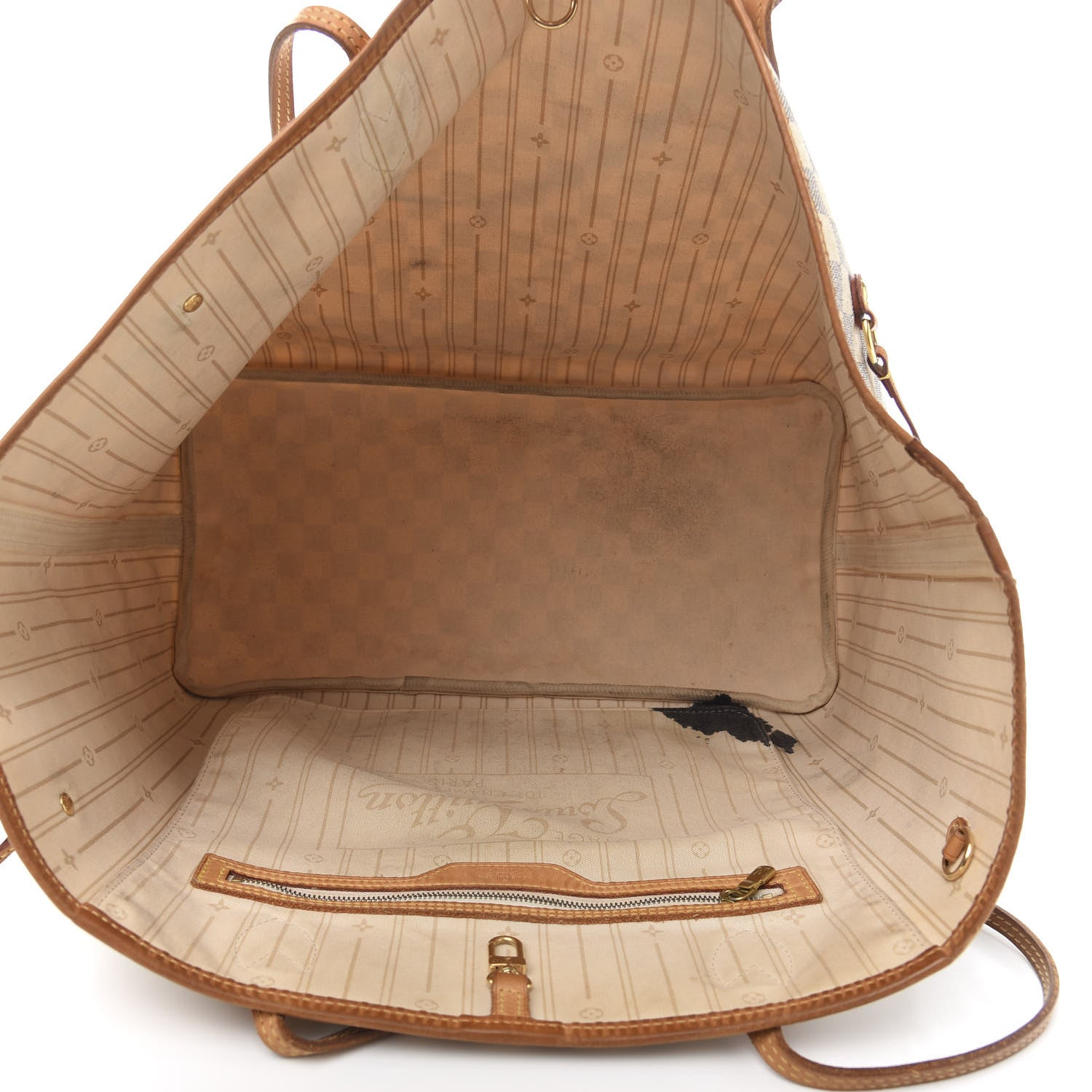 Louis Vuitton Damier Azur Neverfull GM 5 of 15