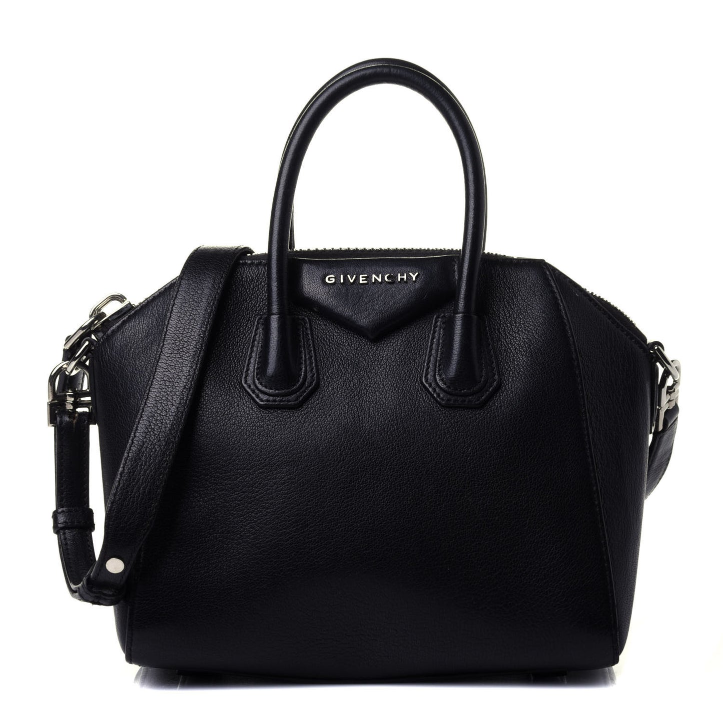 Sugar Goatskin Mini Antigona Black