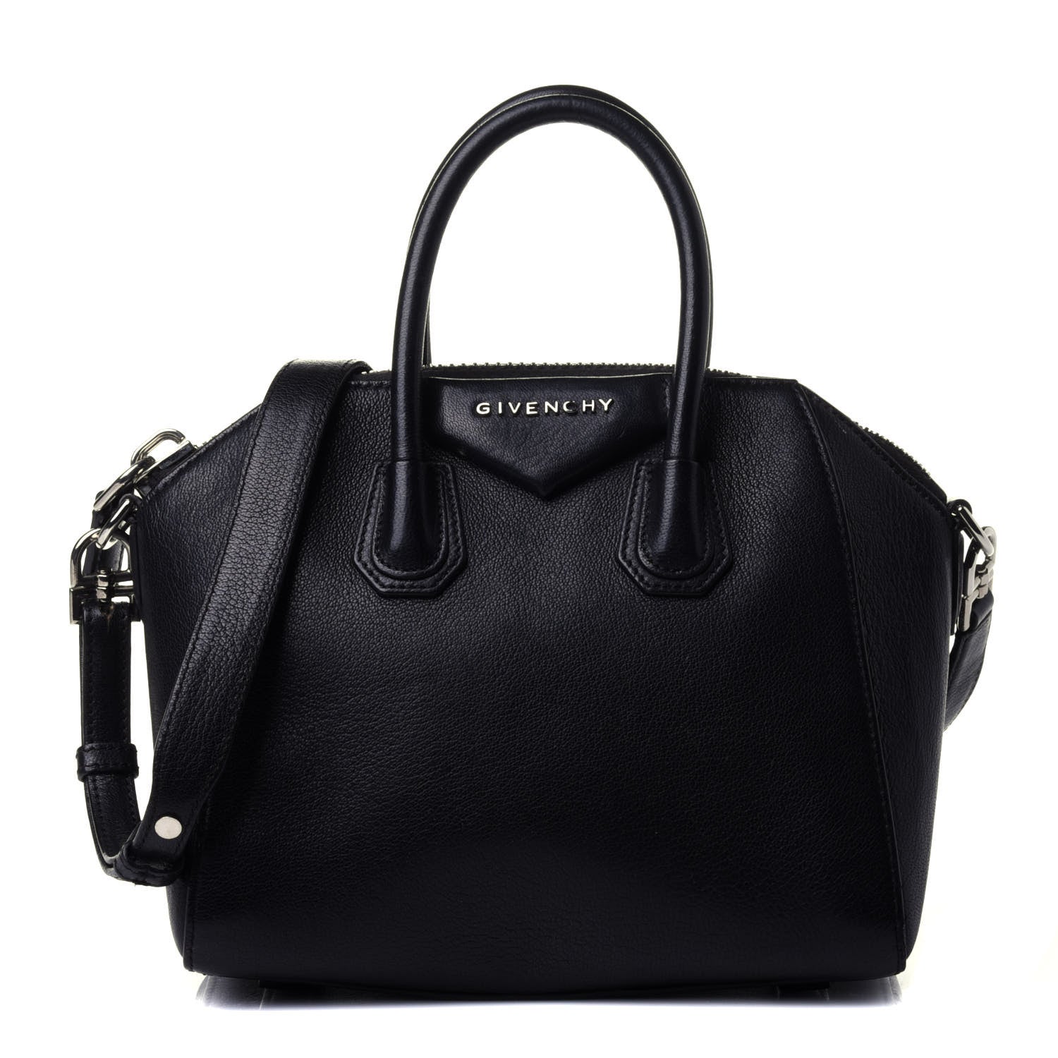 Givenchy Sugar Goatskin Mini Antigona Black 1 of 4