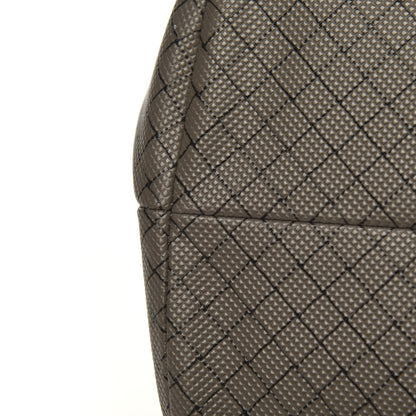 Bottega Veneta Rubberized Canvas Marcopolo Tote Shadow 14 of 15