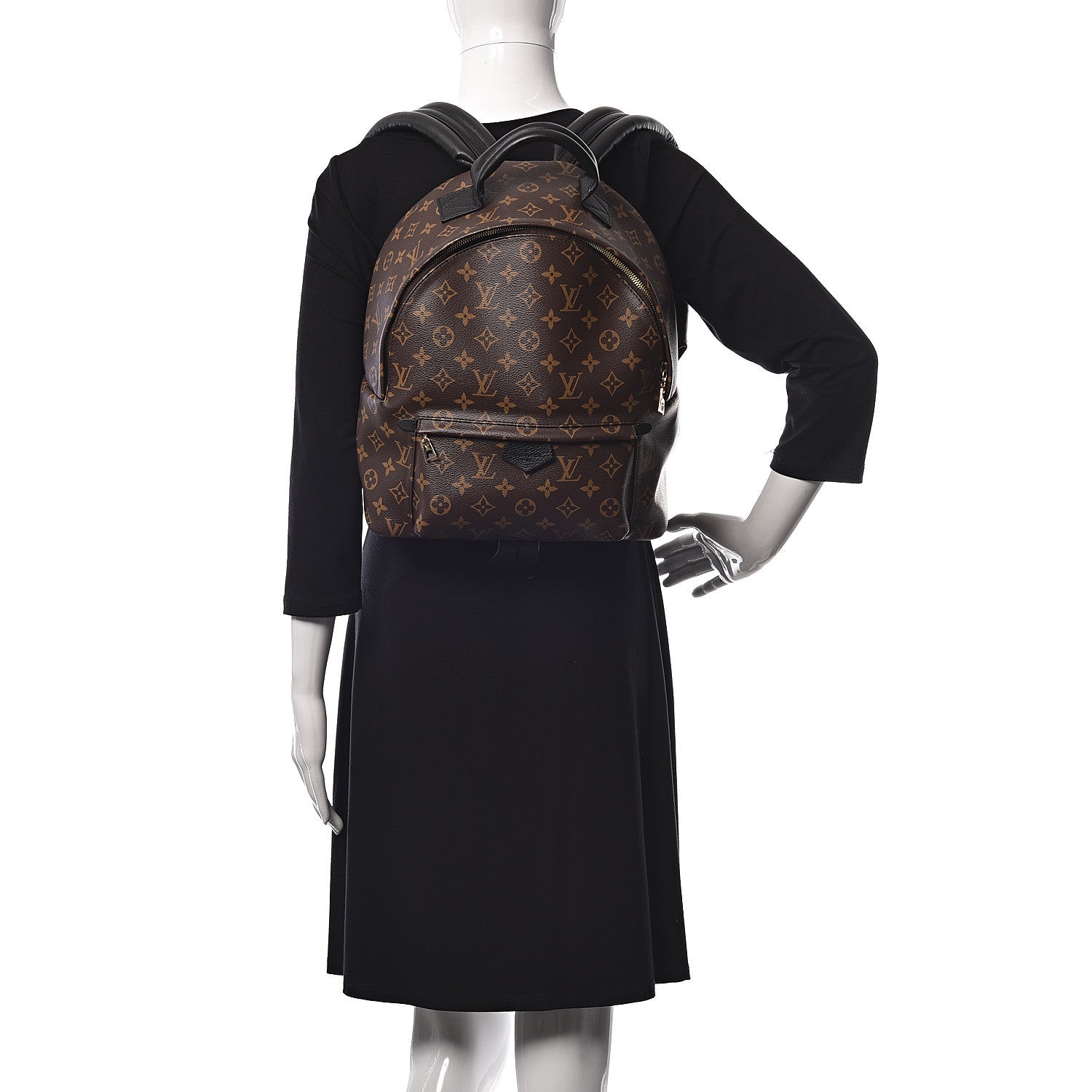 Louis Vuitton Monogram Palm Springs Backpack MM 2 of 10