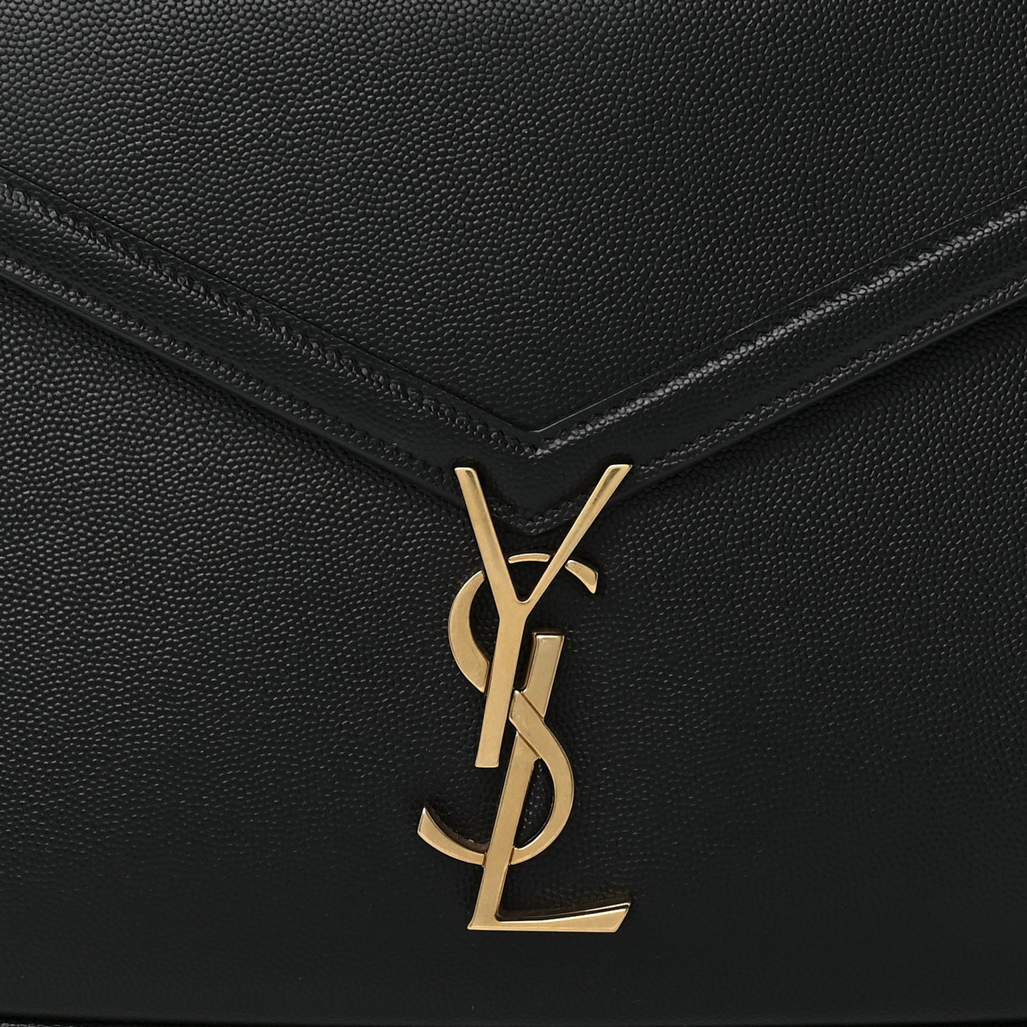 Grain de Poudre Medium Classic Monogram Cassandra Top Handle Black
